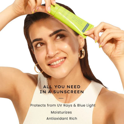 Hyphen By Kriti Sanon All I Need Sunscreen SPF 50 PA++++, UV Rays & Blue Light Protection & Moisturization - 30 ml