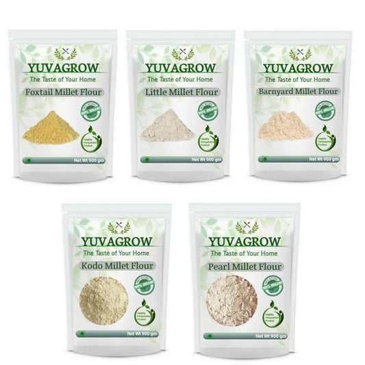 Yuvagrow Combo Millets Flour - combo