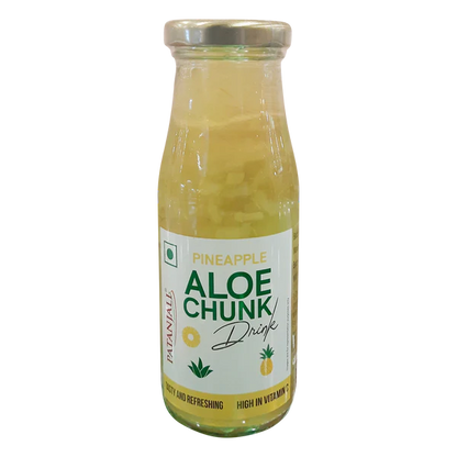 Patanjali Pineapple Aloe Chunk Drink - 200 ml