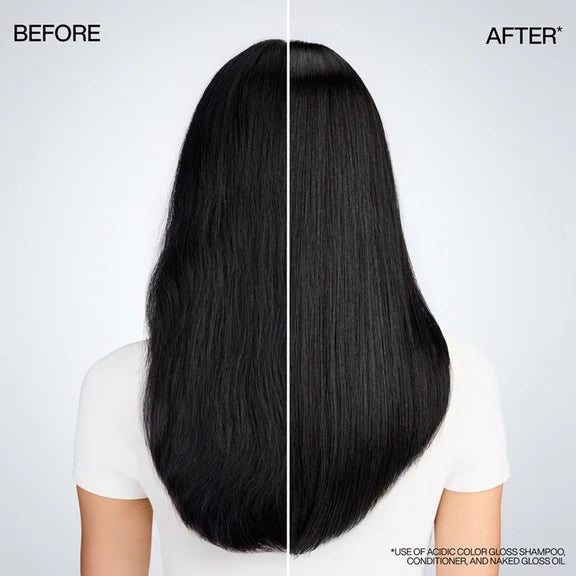 Redken Naked Gloss Lightweight Hair Serum. Adds Shine, Controls Frizz & Protects from Heat Damage - 100 ml