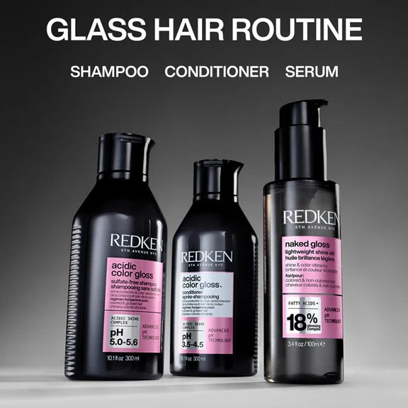 Redken Naked Gloss Lightweight Hair Serum. Adds Shine, Controls Frizz & Protects from Heat Damage - 100 ml