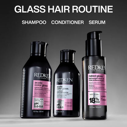 Redken Naked Gloss Lightweight Hair Serum. Adds Shine, Controls Frizz & Protects from Heat Damage - 100 ml