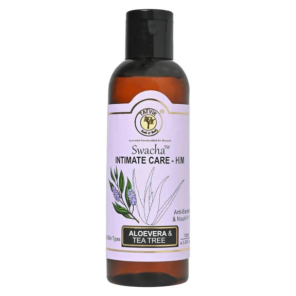 Tatvik Ayurveda Swacha Intimate Care Him (Aloevera & Tea Tree) - 100 ml