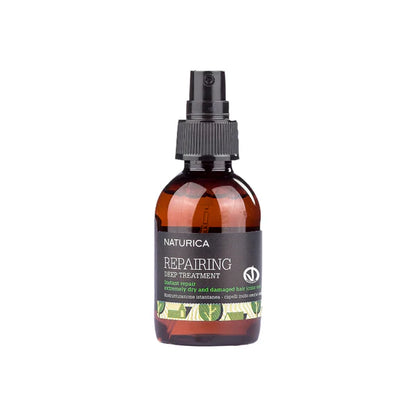 Naturica Repairing Deep Treatment for Damaged Hair, Detangle with Olive Oil & Vitamin E Formula - 100 ml