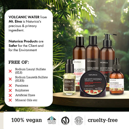 Naturica Repairing Deep Treatment for Damaged Hair, Detangle with Olive Oil & Vitamin E Formula - 100 ml
