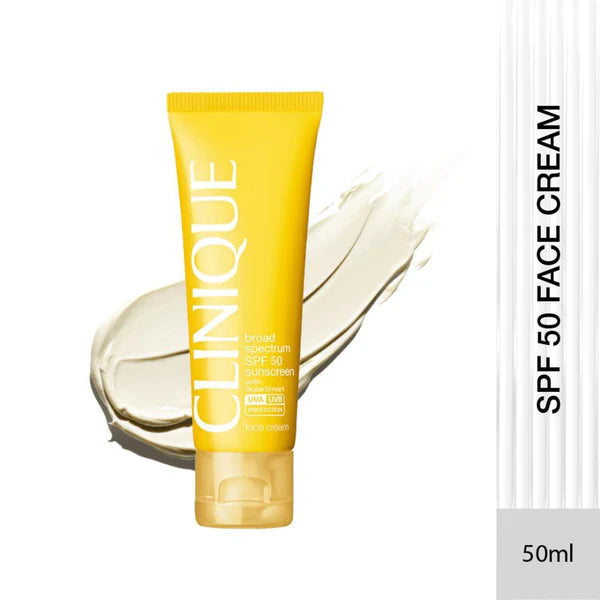 Clinique SPF 50 With/Avec UVA UVB Protection Face Cream - 50 ml