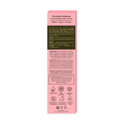 The Earth Collective Hair Serum - Sun Protection - 100 ml