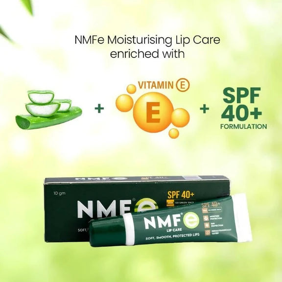NMFe Moisturising Lip Care, Lip Balm SPF40+ - 10 gm