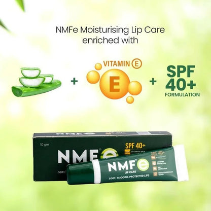 NMFe Moisturising Lip Care, Lip Balm SPF40+ - 10 gm