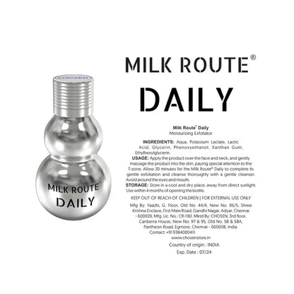Chosen Milk Route Daily Hydrates As You Exfoliate For Smooth And Plump Skin - 30 ml