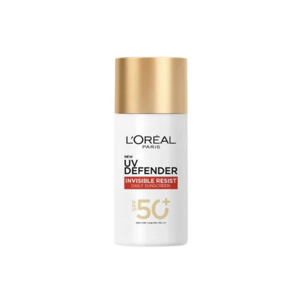 L'Oreal Paris UV Defender Invisible Resist Daily Sunscreen SPF 50+ PA++++ - 50 ml