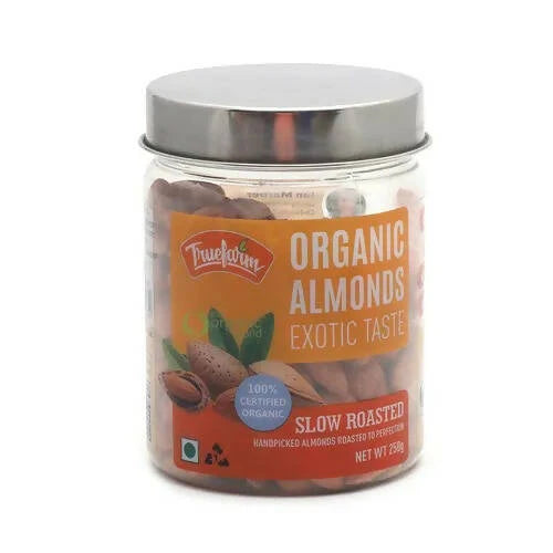 Truefarm Organic Roasted Almonds - 250 gm