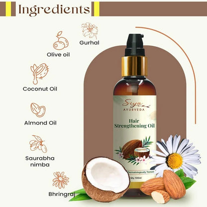 Siya Ayurveda Strengthening Oil - 100 ml