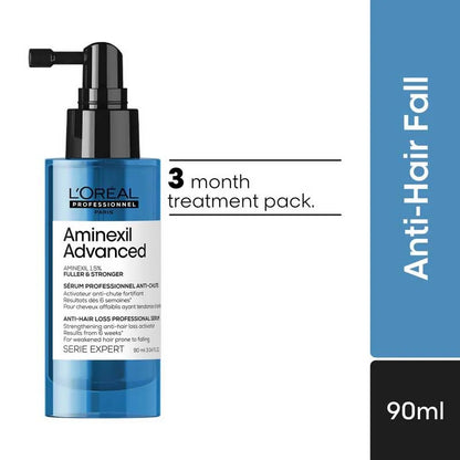 L??real Professionnel Aminexil Advanced Anti-Hair Loss Activator, Leave-In Serum
