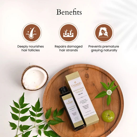Panash Bhringraj Trikalp Hair Oil - 200 ml