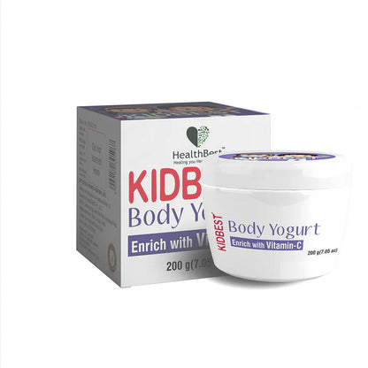 HealthBest Kidbest Body Yogurt Cream For Kids - 200 gm