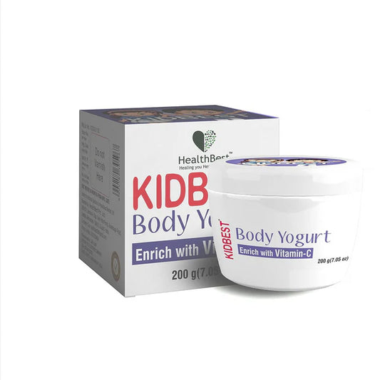 HealthBest Kidbest Body Yogurt Cream For Kids - 200 gm