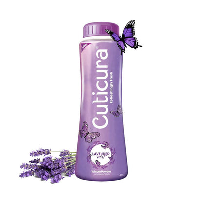 Cuticura Lavender Mist Talcum Powder - 400 gm