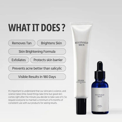 Reginald Men De-Tan Duo Men's Sunscreen SPF 50 PA++++ - combo