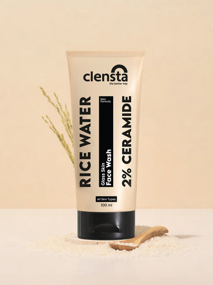 Rice Water Face Wash with 2% Ceramide