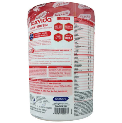 Maxvida High Protein Powder Vanilla Flavor - 400 gm