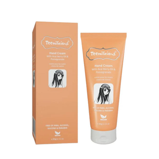 Teenilicious Hand Cream With Acai Berry Oil & Pomegranate - 60 gm