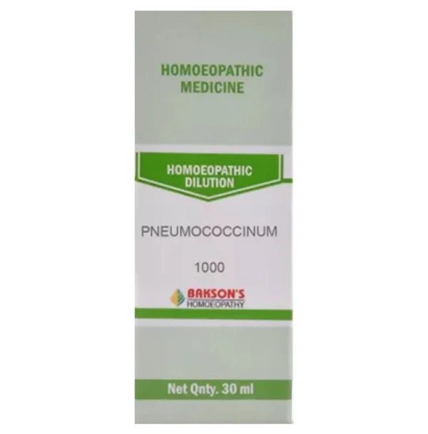 Bakson's Homoeopathy Pneumococcinum Dilution - 30 ml - 1000 CH