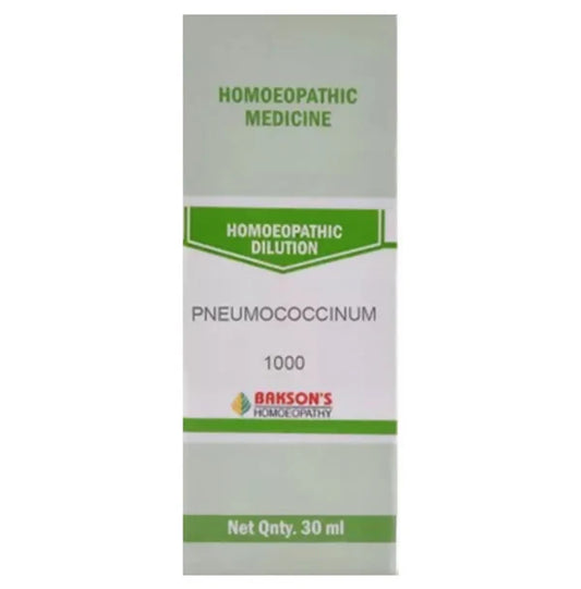 Bakson's Homoeopathy Pneumococcinum Dilution - 30 ml - 1000 CH