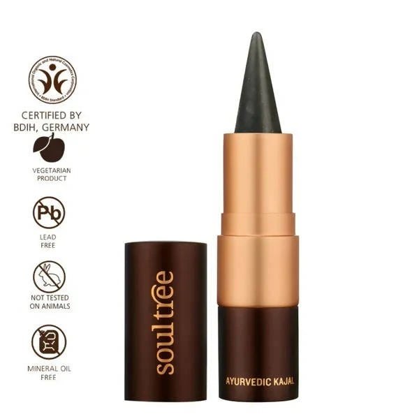 Soultree Ayurvedic Grey Glow Kajal - 3 gm