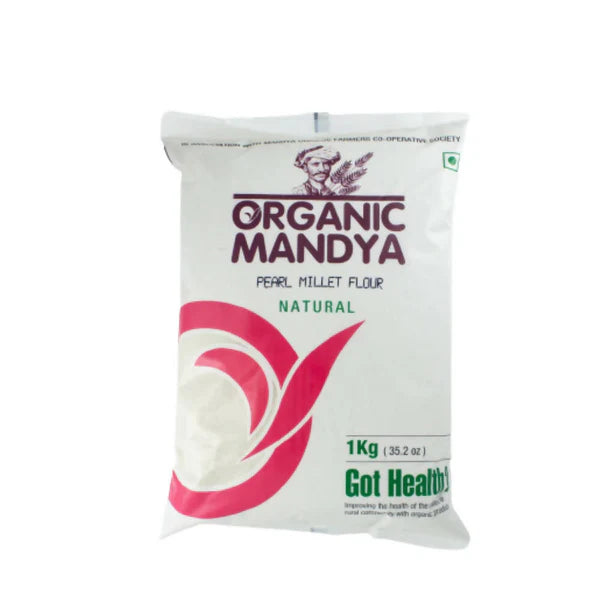 Organic Mandya Pearl Millet Flour - 500 gm