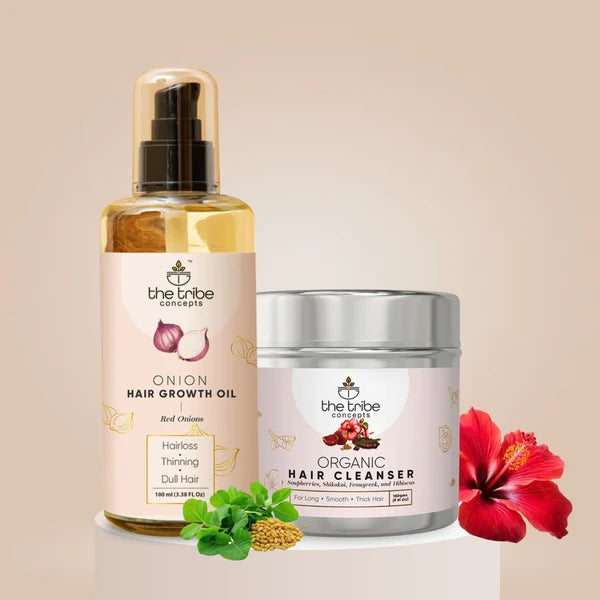 Onion ReGrowth Kit - Onion & Shikakai for Hair Regrowth