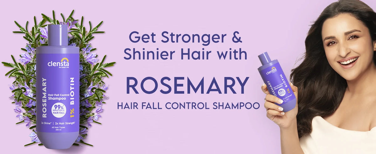 Rosemary Hair Fall Control Shampoo with 1% Biotin