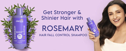 Rosemary Hair Fall Control Shampoo with 1% Biotin