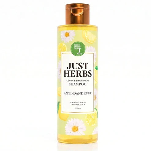 Anti Dandruff Shampoo | Lemon, Bhringraj & 12 Herbs