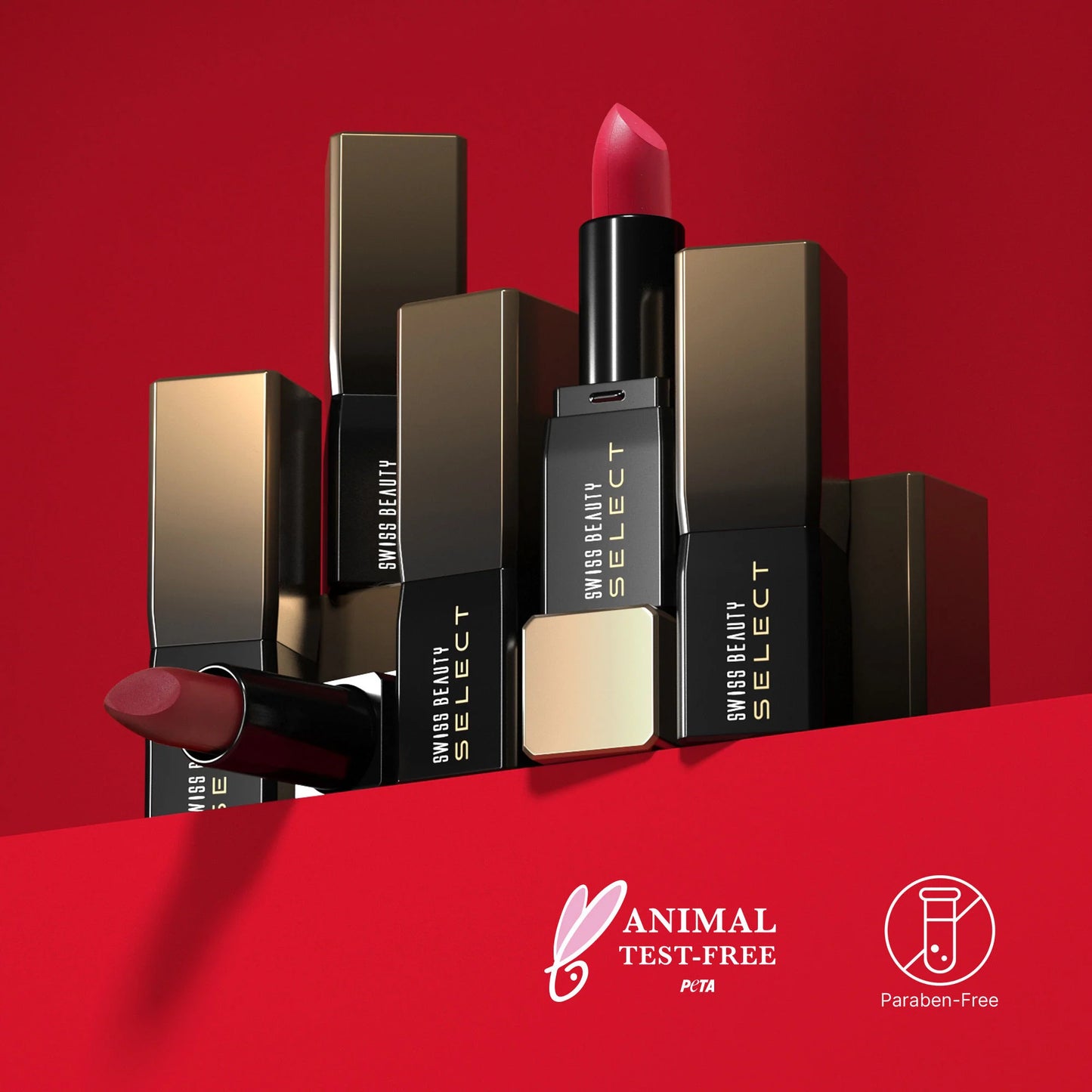 Swiss Beauty Select Dare To Matte Lipstick - 8 Toasted Brown - 3.8 gm