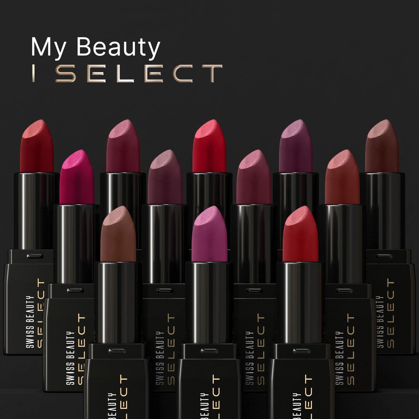 Swiss Beauty Select Dare To Matte Lipstick - 8 Toasted Brown - 3.8 gm