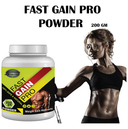 Sabates Fast Gain Pro Powder - 200 gm