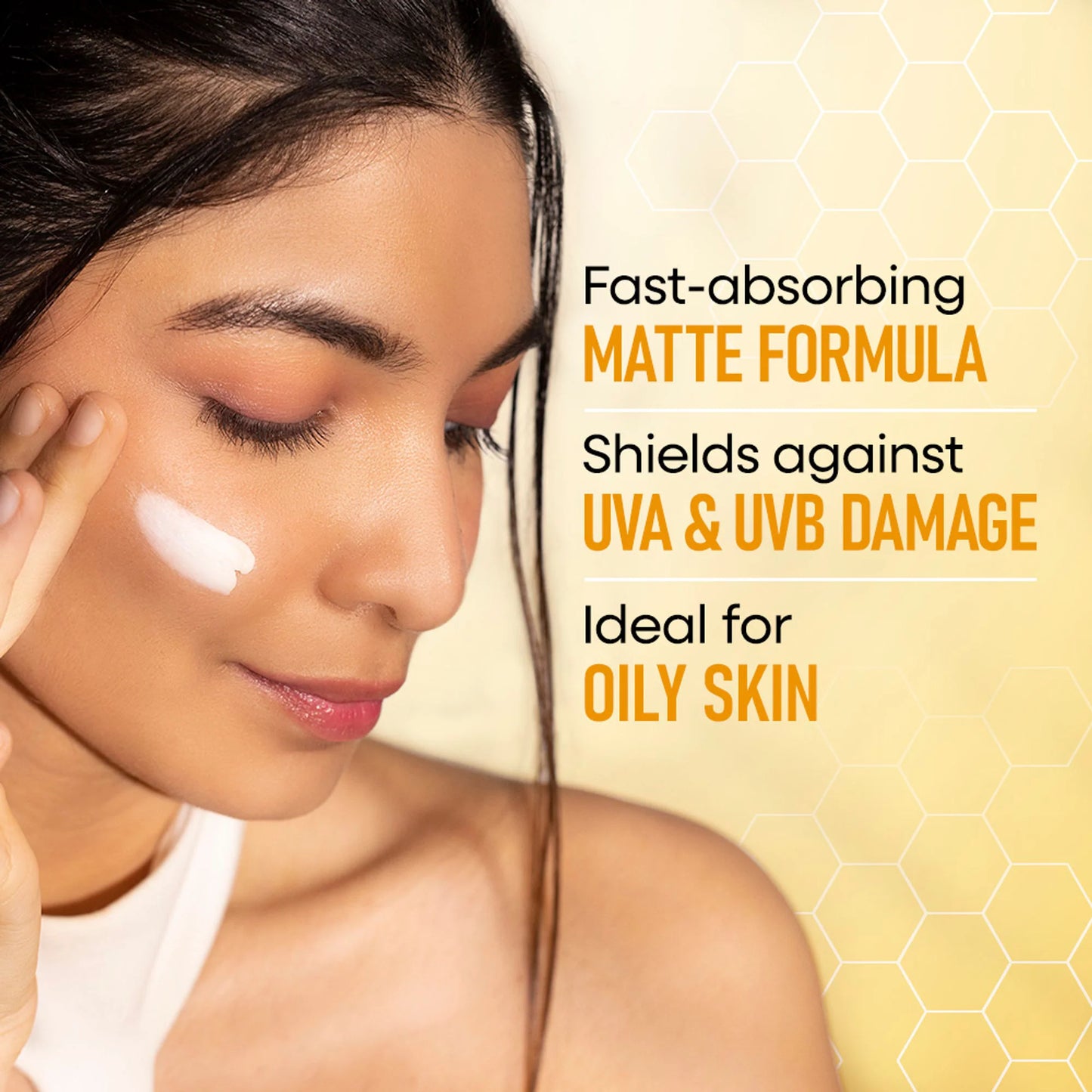 Nykaa SKINRX Ultra Matte Dry Touch Sunscreen SPF 50 PA+++ , Lightweight Matte Finish, No White Cast - 50 gm