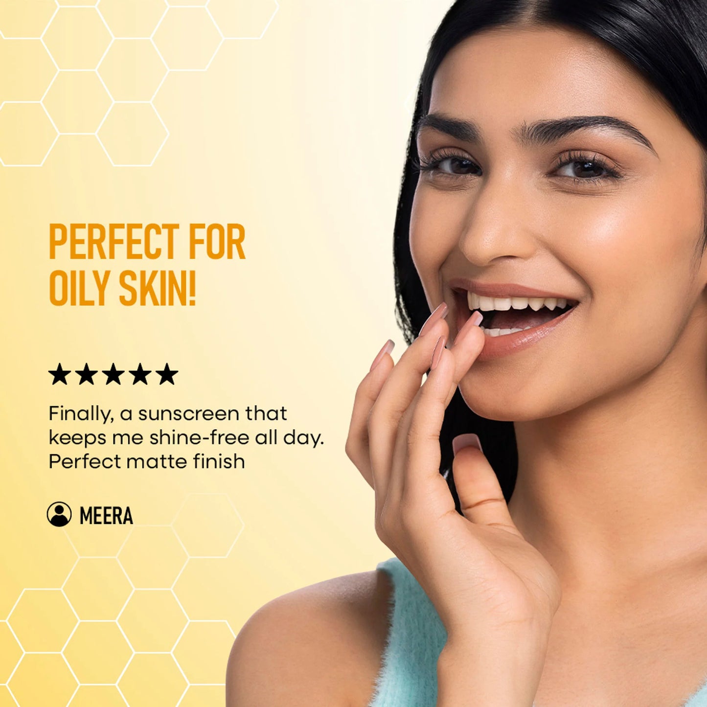 Nykaa SKINRX Ultra Matte Dry Touch Sunscreen SPF 50 PA+++ , Lightweight Matte Finish, No White Cast - 50 gm