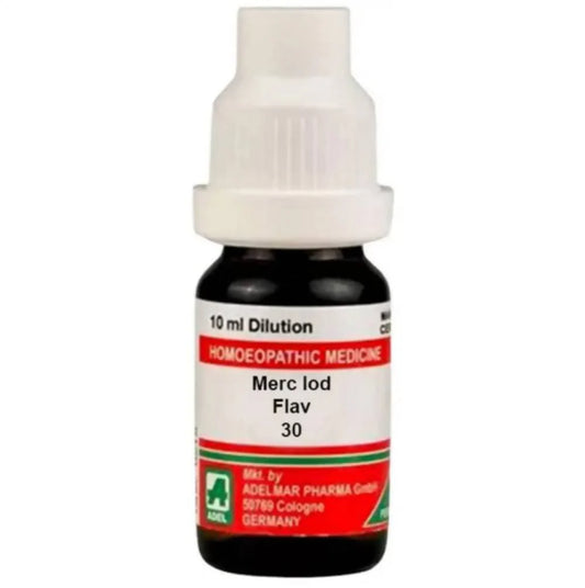 Adel Homeopathy Merc Iod Flav Dilution -30 CH - 10 ml