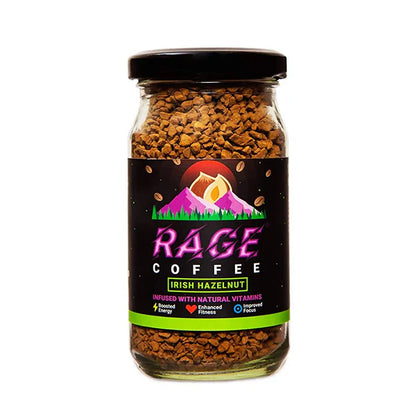 Rage Coffee Irish Hazelnut Instant Coffee - 50 gm