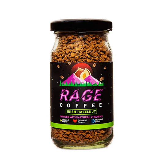 Rage Coffee Irish Hazelnut Instant Coffee - 50 gm