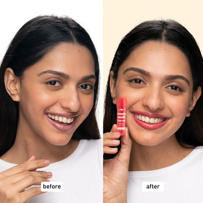 Plum Candy Melts Tinted Lip Balm - Red Velvet Love - 4. 5 gm
