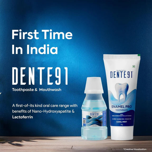 Dente91 Cool Mint Mouthwash - 150 ml