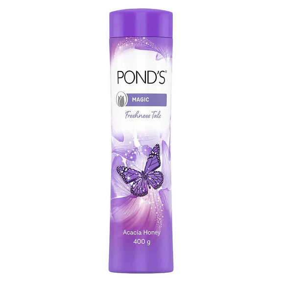 Ponds Dreamflower Fragrant Talcum Powder And Magic Freshness Talcum Powder Acacia Honey - Combo