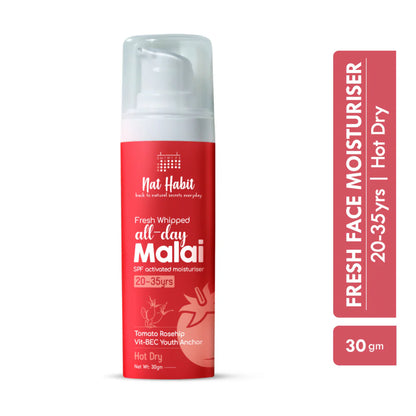 Nat Habit Tomato Rosehip Light Face Moisturizer - 30 gm