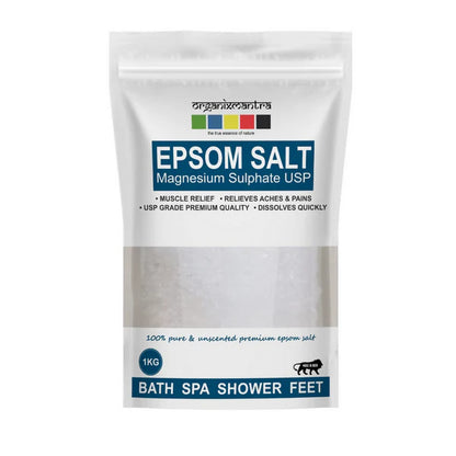 Organix Mantra Epsom Bath Salt Crystal And Bath - 1 kg