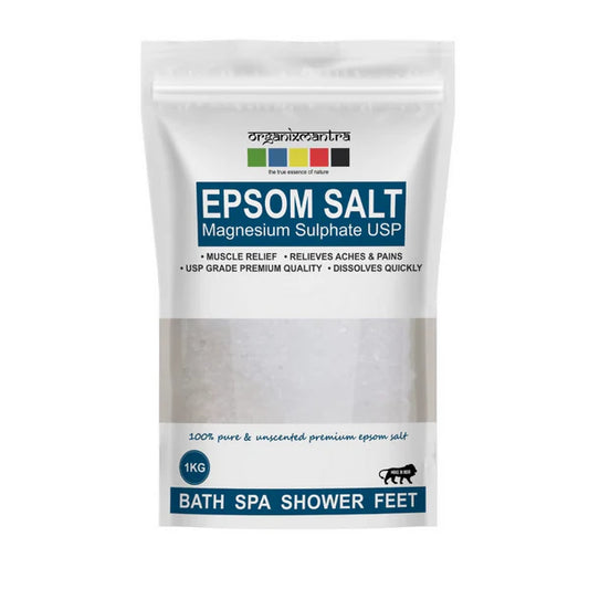 Organix Mantra Epsom Bath Salt Crystal And Bath - 1 kg