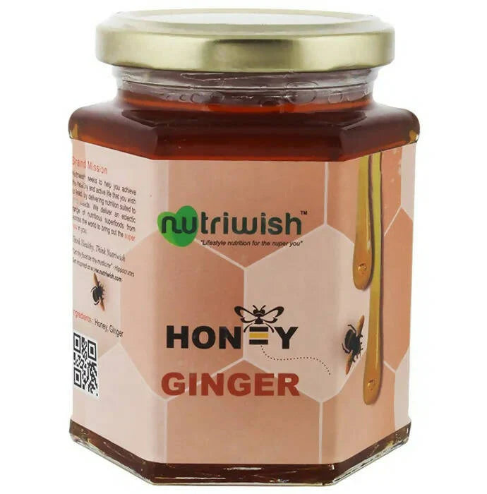 Nutriwish 100% Pure Organic Honey Ginger