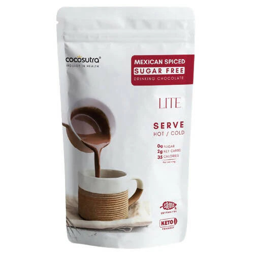 Cocosutra Lite- Sugar Free Caramel Drinking Chocolate Mix - 200 gm